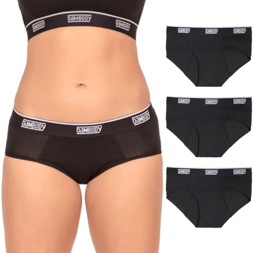 Bambody Leakproof Hipster, 5th Gen - Large, 3 Pack, Black